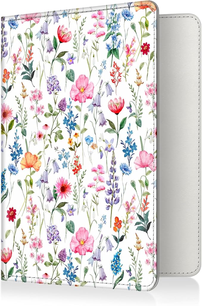 FINTIE Passport Holder, Slim Travel Wallet RFID Blocking Card Case Cover | Passport Cover Protector Essentials with Credit Card Slots, For Women/Men