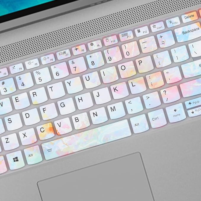 Keyboard Cover for Lenovo Yoga 7i 15.6" 16", Ideapad 3/Idepad 3i/Ideapad 5/Ideapad 5 15.6 17.3, Lenovo Flex 5 15.6, Yoga Slim 7 15, ideaPad Slim 7 15.6, ThinkBook 15/15P G2 G3 G4