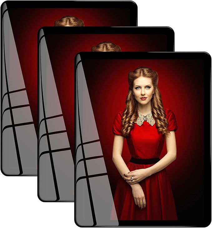 Bluesun Black 4×6 Picture Frames 3pk, Vertical & Horizontal Wall & Tabletop | 3 Pack 4×6 Photo Frames with Tempered Glass & Rounded Corners, 6×4 Frames for Home Living Room Bedroom Hallway Office