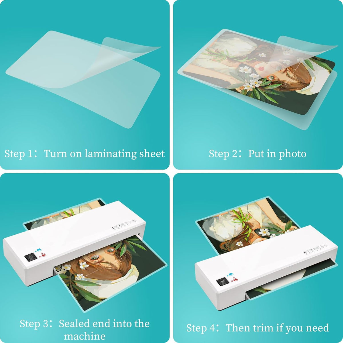 Thermal Laminating Pouches 5 mil, Clear 9 x 11.5 Inch Laminating Sheet Paper for Thermal Laminator, Holds 8.5 x 11 Inch Letter Size Laminate Sheets (1500 Pack)