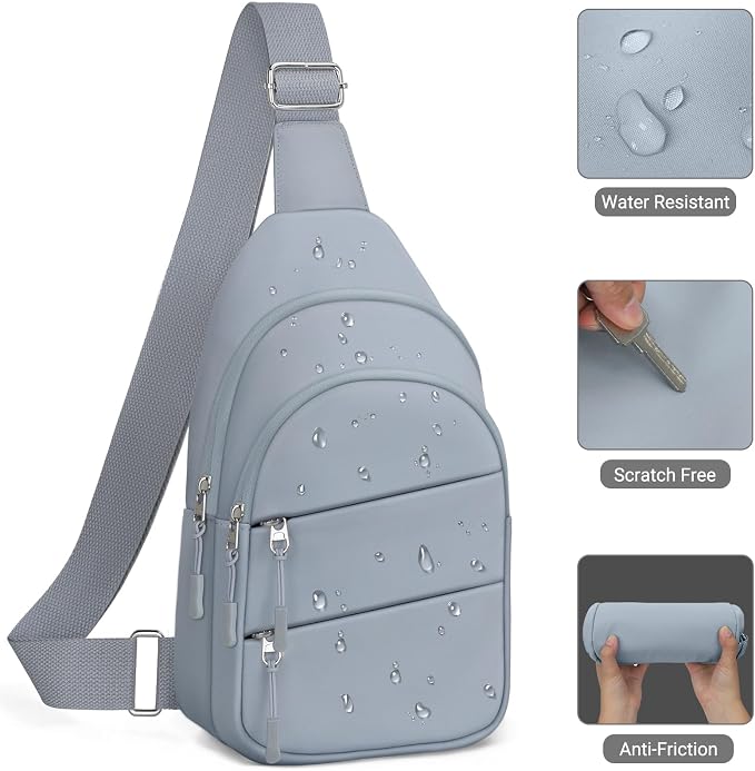 Tuwubi Crossbody Bags for Women, Sling Bag for Men | Small Hiking Backpack Shoulder Bag Lightweight for Outdoors Travel