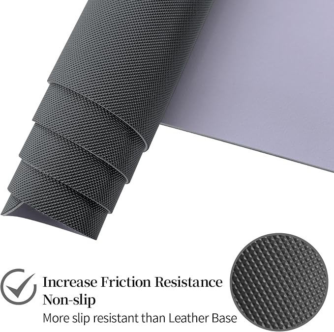 Keyboard and Mouse Pad, 3-in-1 Desk Mat Set Keyboard Wrist Rest | 31.5" x 15.7" Desk Mat, Ergonomic Wrist Rest for Computer Keyboard, Non-slip Base, Waterproof Computer Mat, Lavender