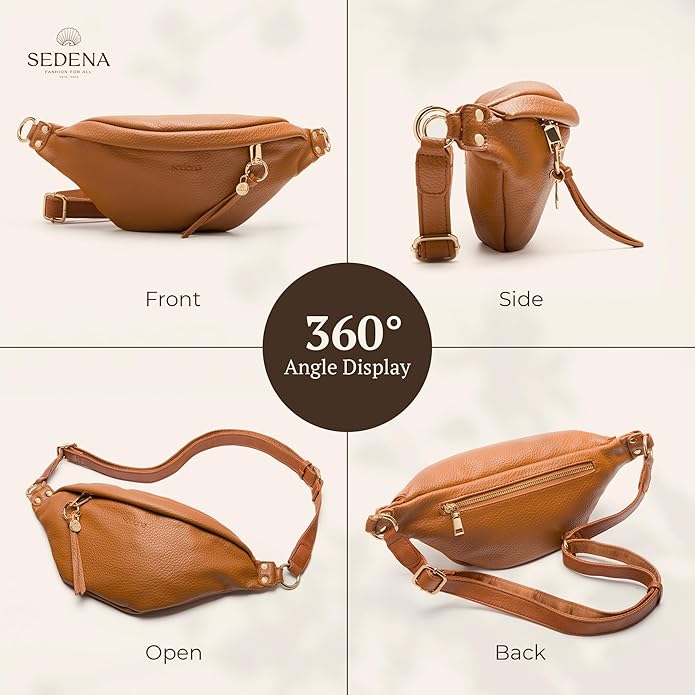 Anti Pickpocket Bag - RFID Crossbody Bag for Travel, Adjustable Strap Multiple Compartments Anti Theft Crossbody Bags for Women Vegan Travel Size Essentials Crossbody Bags for Women Large Size