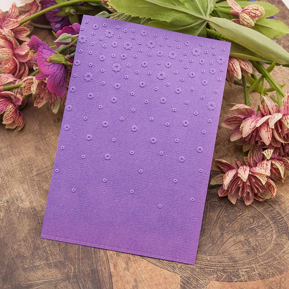 8Pcs Flower Leaf Butterfly Plastic Embossing Folder DIY Craft Template Molds Stamp Stencils Scrapbook Paper Cards Photo Album Making Tools Embossing Folders Handmade Art Craft Supplies Decorating Mold
