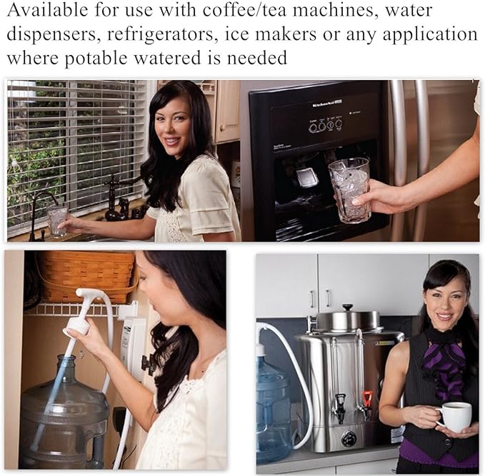 5 Gallon Automatic Bottled Water Dispenser Pump System for Home Electric Drinking Water Jug Dispenser Pump for 5 Gallon Bottle Fridge Water Dispenser Refrigerator Ice Maker Water Pump