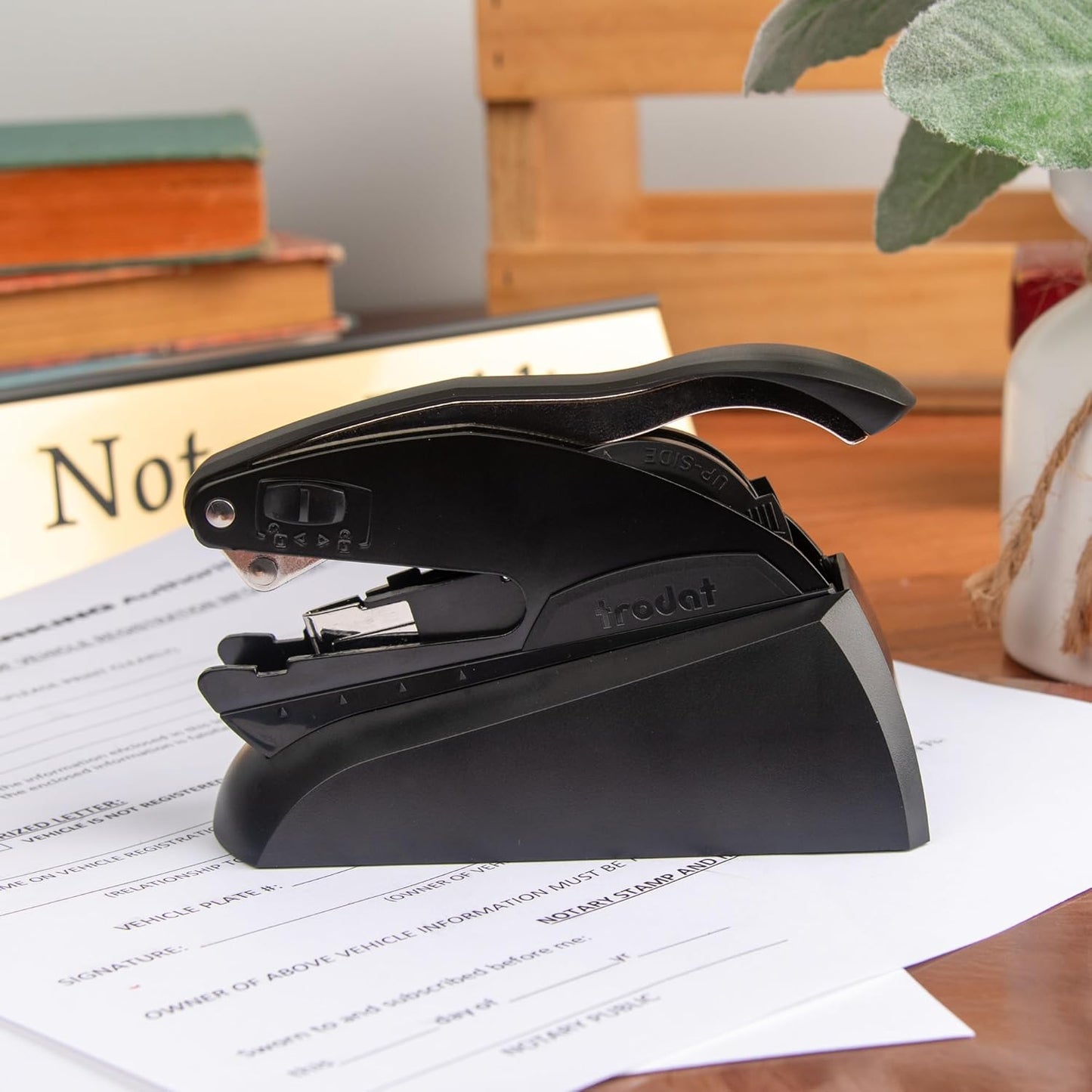 New Jersey Round Notary Embosser | Official State Embosser | Official Seals | Meets State Specifications (New Jersey, Round Embosser)