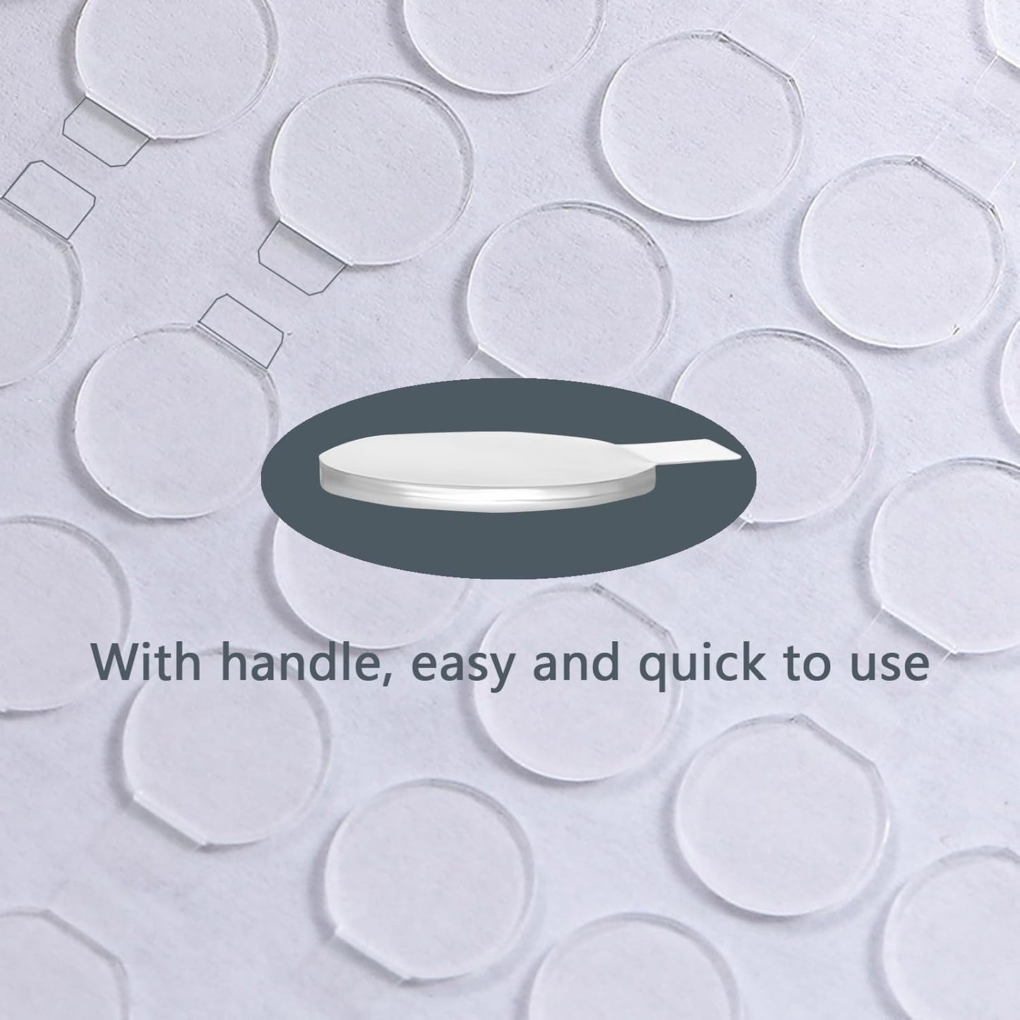 Adhesive Stick dots Two-Sided Sided Mounting Putty Stick Tack for Wall Hanging Crafts Balloons Festival Party Decorations,Clean Removable(0.4"*0.4"-500)