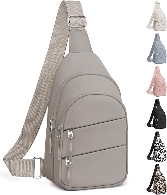 Tuwubi Crossbody Bags for Women, Sling Bag for Men | Small Hiking Backpack Shoulder Bag Lightweight for Outdoors Travel