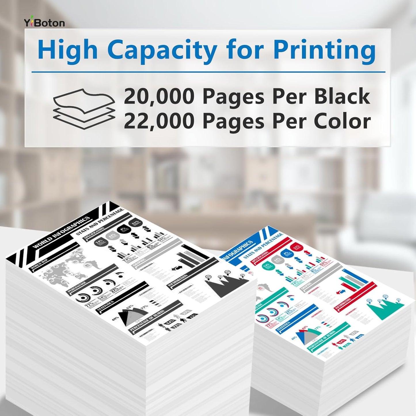 High Yield GPR-51 GPR51 GPR 51 Toner Cartridge 8516B003AA 8517B003AA 8518B003AA 8519B003AA Toner Compatible for Canon ImageRunner Advance iR-ADV C250iF C255iF C350iF C350P C355iF Printer