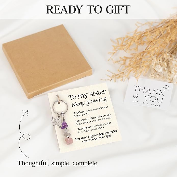 Sensemory Retirement Gift For Woman Keychain, Coworker Leaving Gifts For Teacher, Nurse, Daughter Graduation, College Gift, Farewell, Promotion, New Job Key Chains, Friend Going Away Stocking Stuffers