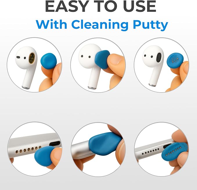 Earbud Cleaner Kit with Cleaning Clay Set
