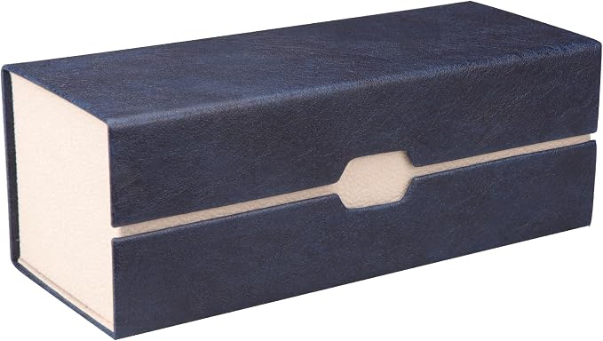 LifeArt Eyeglass Case Hard Shell, Portable Sunglass Case, Fashionable PU Leather Eyeglass Case, Lightweight