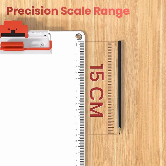 Clipboard with Pen Holder, Aluminum Frame & 2-in-1 Upgraded Clip, A4 Size 12.5 x 9 Inch, Heavy Duty Portable Writing Board with Anti-Slip Backing, for Office School Classroom Doctor Coach(2 Pack)