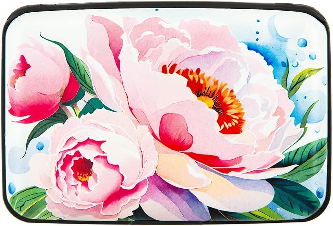 Credit Card Holder Small RFID Blocking Wallet Business Metal Slim Mini Aluminum Hard Case for Women Men