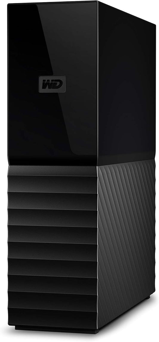 WD 16TB My Book Desktop External Hard Drive, USB 3.0, External HDD with Password Protection and Backup Software - WDBBGB0160HBK-NESN