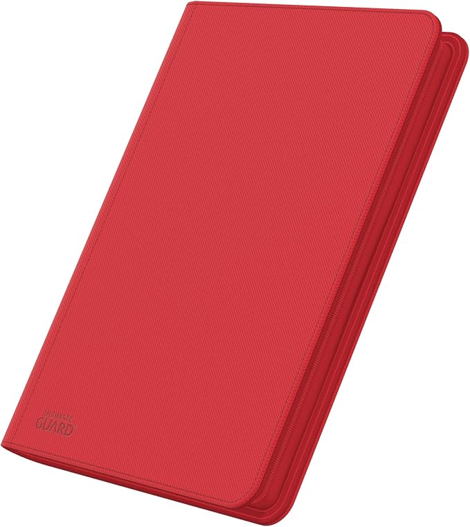 Ultimate Guard Zipfolio 360 – 18 Pocket Xenoskin Red