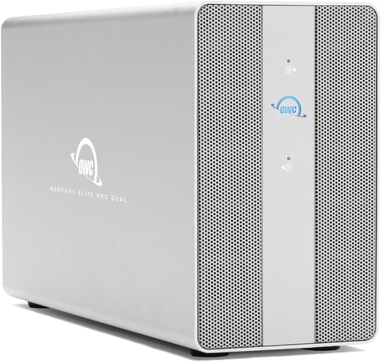 OWC 16TB Mercury Elite Pro Dual USB-C/Thunderbolt 3 External Raid Storage Enclosure with 3Port HUB for Mac and PC