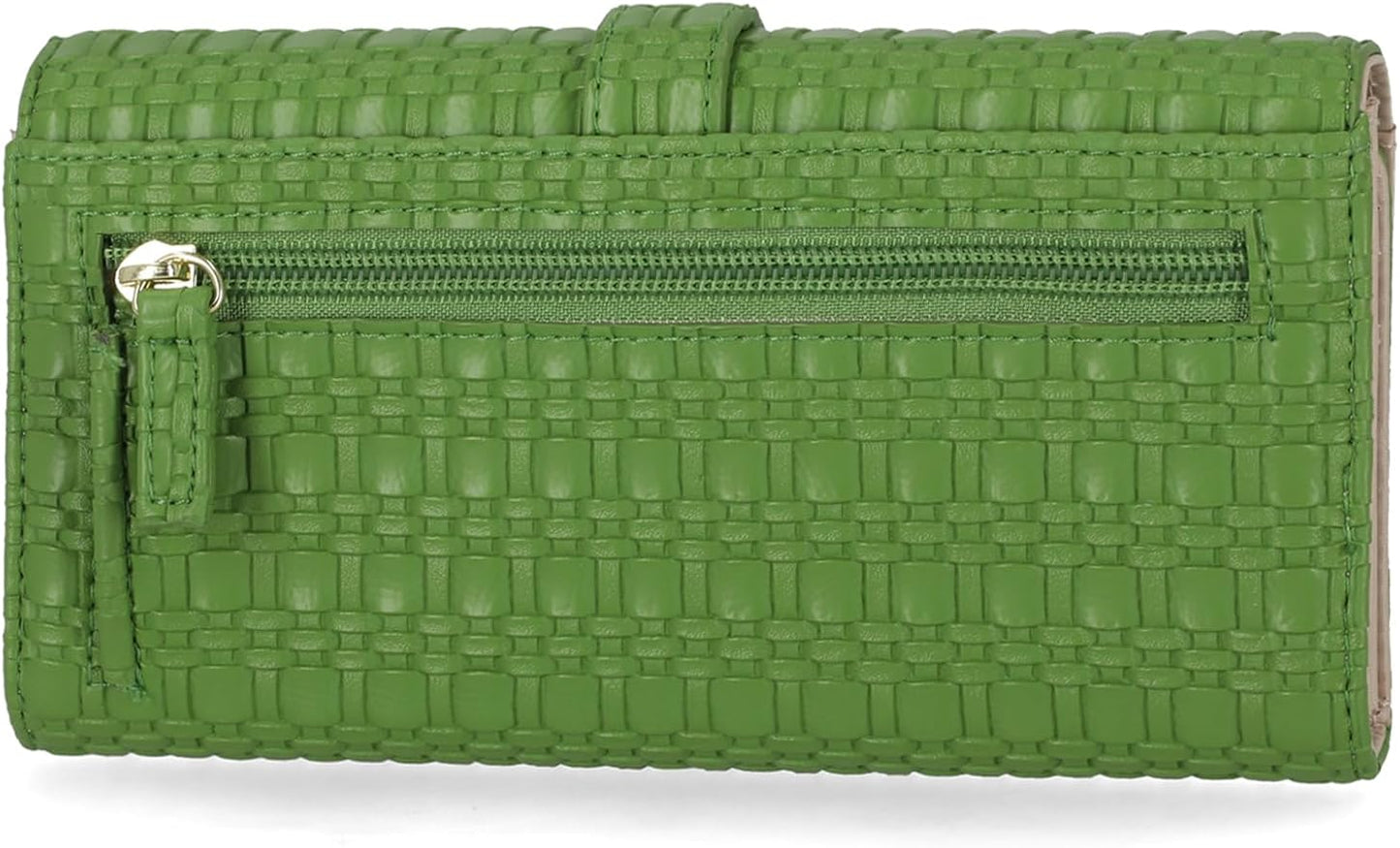 Mundi File Master Womens RFID Blocking Wallet Clutch Organizer With Change Pocket