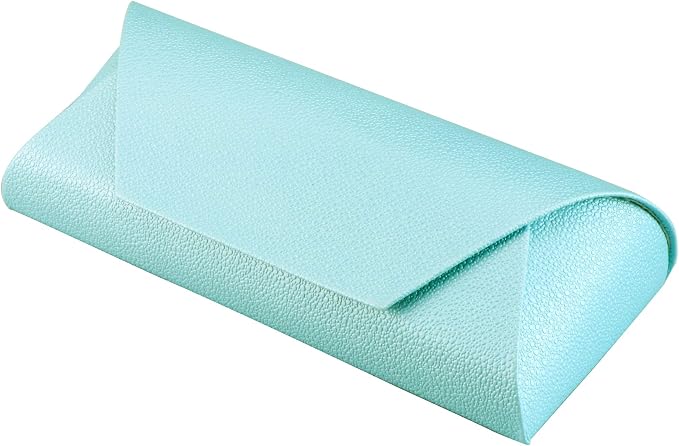 LifeArt Eyeglass Case Hard Shell, Portable Sunglass Case, Fashionable PU Leather Eyeglass Case, Lightweight