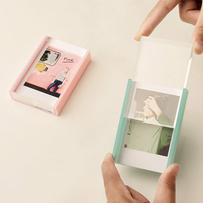 WINKINE Instax Mini Frames, Polaroid Frame for Fujifilm Instax Mini Film, 2x3 Small Picture Frames for Desktop, Polaroid Photo Frame, Small Size Wallet Picture Holder
