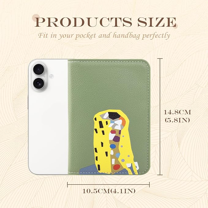 Lychii Passport Holder, RFID Blocking Travel Wallet, Slim Passport Cover | PU Leather Protector Case for Quick TSA Access, Secure Boarding Passes & ID Cards for Men Women, Travel Accessories