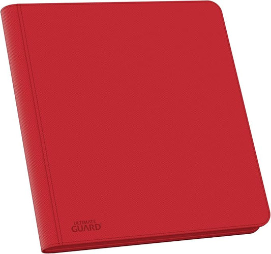 Ultimate Guard Zipfolio 480 – 24 Pocket XenoSkin (Quadrow) Red