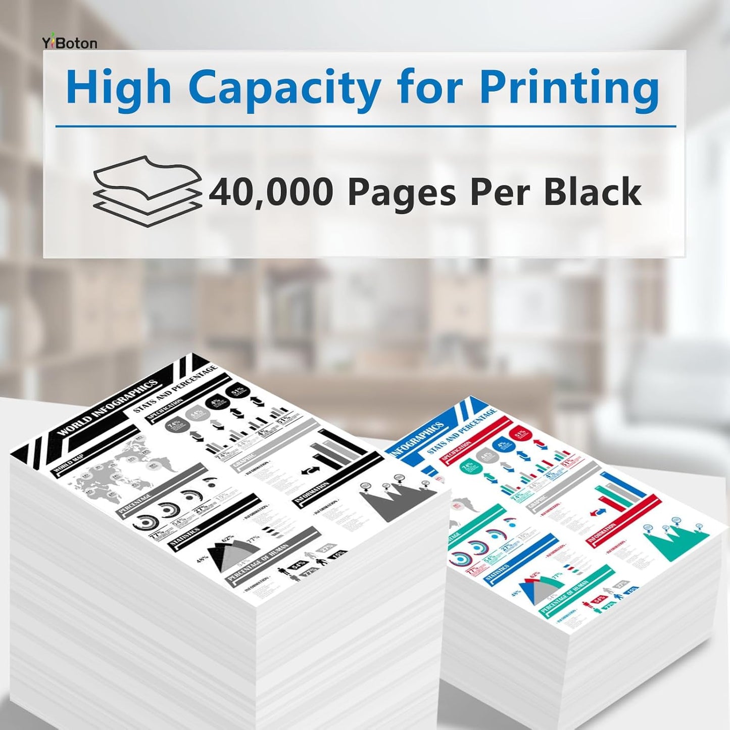 TK6347 TK-6347 Black Toner Cartridge Compatible for TK-6347 TK6347 Toner for Taskalfa 4004i 5004i 6004i 7004i Copystar CS 4004i CS 5004i CS 6004i CS 7004i Printer (2-Pack)