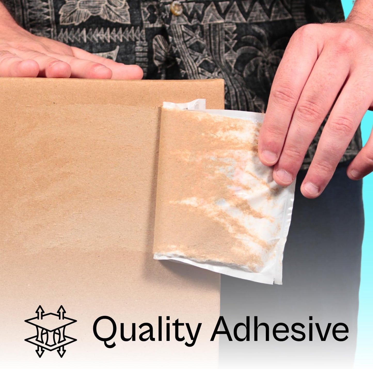 (500) 10" x 12" Clear Packing List Envelope Back Load Plain Face