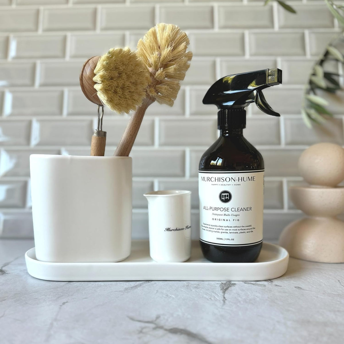 Murchison-Hume All-Purpose Cleaner – Natural, Non-Toxic, Safe on All Surfaces – Plant-Based Multi-Surface Spray for Kitchen, Bathroom & Home – Original Fig