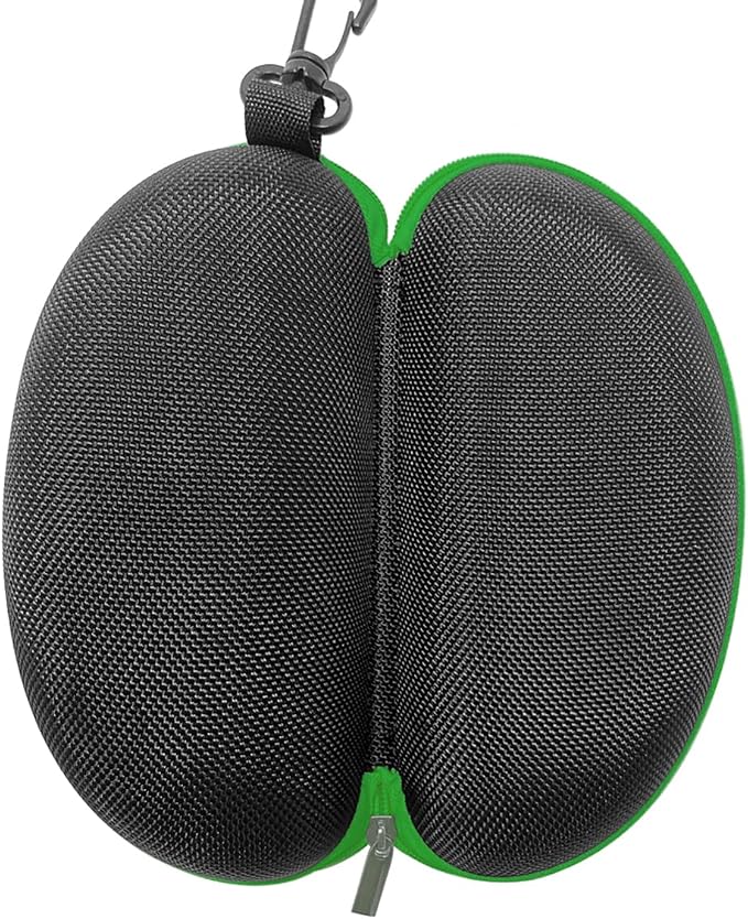 3pcs Zipper Hard Shell Sunglasses Case and Eyeglasses Case Portable Travel Glasses Case with Plastic Hook