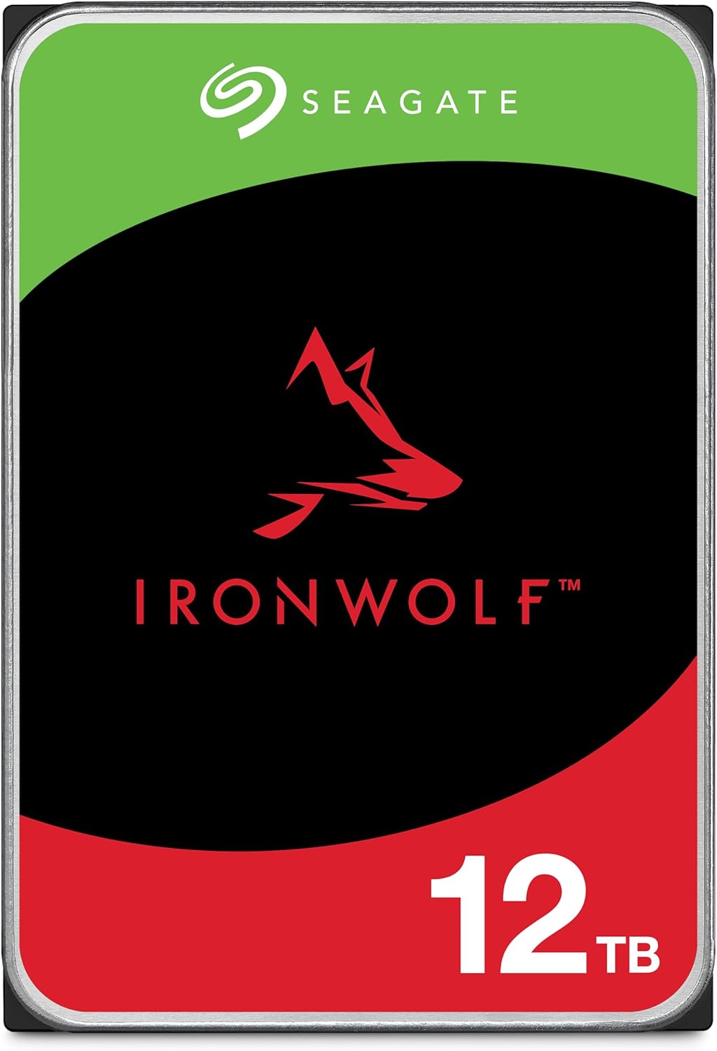 Seagate IronWolf 12TB NAS Internal Hard Drive HDD – CMR 3.5 Inch SATA 6Gb/s 7200 RPM 256MB Cache for RAID Network Attached Storage (ST12000VNZ008/ST12000VN0008)