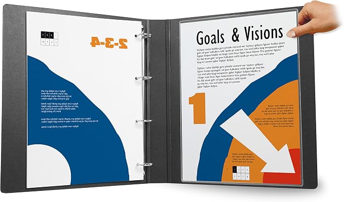 DJOIS Self-Adhesive Clear Document Pockets, 9" x 11.5", Pack of 300 | Top-loading document pocket, permanent adhesive backing, clear 9-mil polypropylene, made in Denmark, pack of 300
