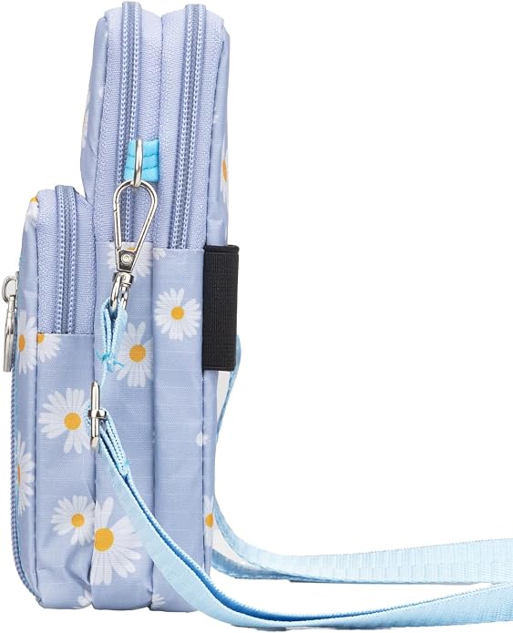 Small Crossbody Bag for Women - Mini Phone Purses with Crossbody Strap and Wallet - Nylon Arm Bag