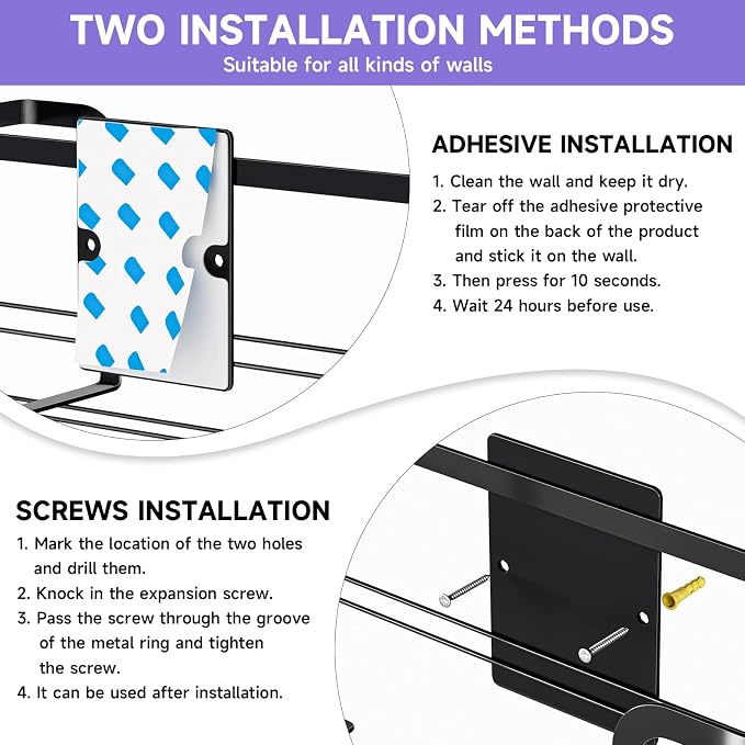 Glove Box Holder for Wall Mount, Glove Dispenser | Rubber Glove Holder, Medical Gloves Organizer Storage, Tissue Box Holder, Disposable Latex Glove Box Rack for Lab, Kitchen