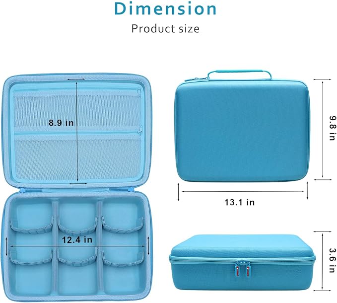 XANAD Card Game Case Fits 3000+ Cards, Fits for Baseball Sports playing card/UNO/playing card Against Humanity Card Game and All Other Card Games Expansions (Sky Blue)