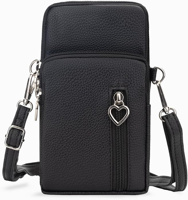 Small Crossbody Bag for Women - Mini Phone Purses with Crossbody Strap and Wallet - Nylon Arm Bag