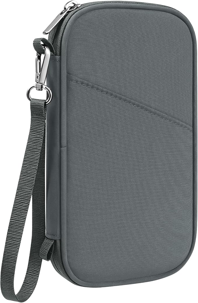 Slim Family Passport Holder for Travel, Travel Wallet | Durable nylon, RFID blocking, passport holder for travel family, eco-friendly