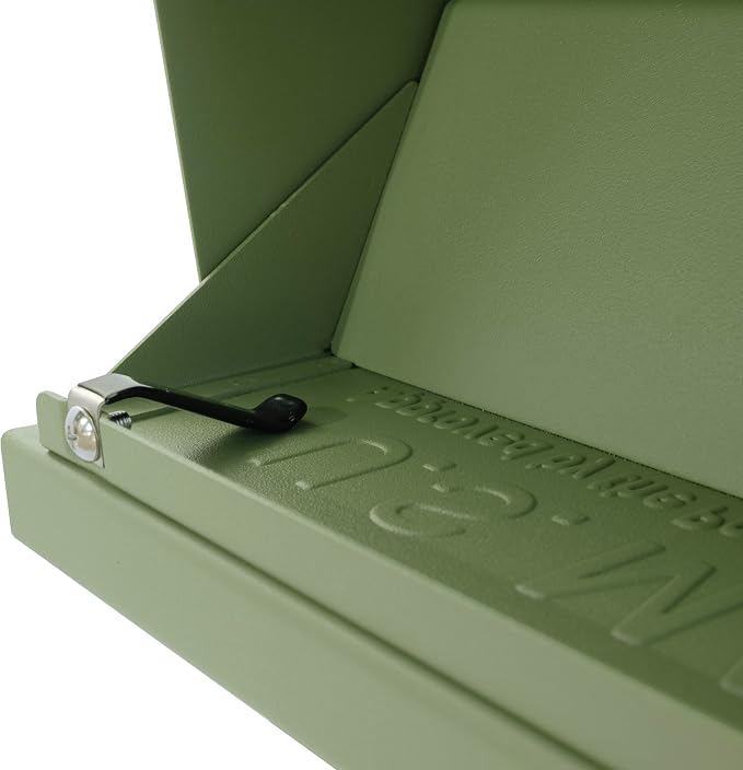 Mail Boss 7585 Mail Manager Curbside Locking Security Mailbox, Sage Green