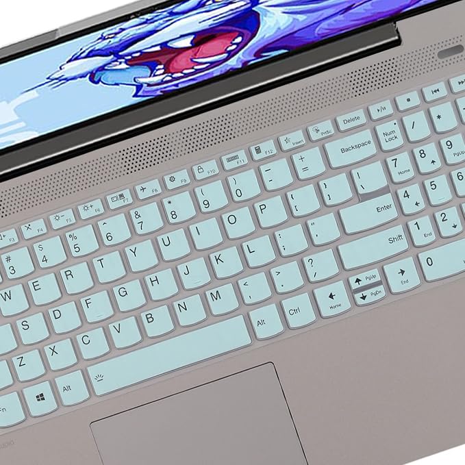 Keyboard Cover for 2021 2020 Latest Lenovo Ideapad 5 15IIL05 15.6" /Ideapad Flex 5 15IIL05 /Ideapad Slim 7 15 15.6" |New Lenovo Flex 5 15 15.6 (with Numeric Keypad) US Keyboard Cover