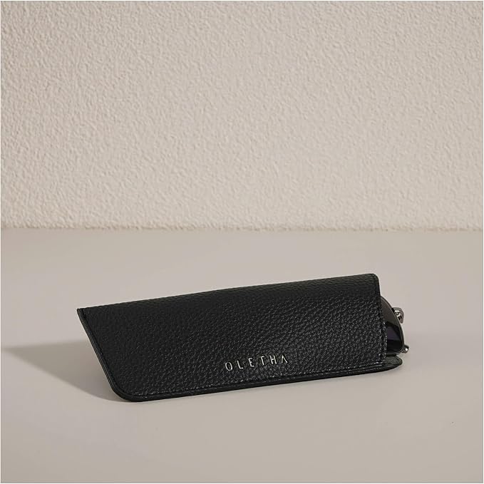OLETHA Aesthetic Soft Glasses Case, Slip-in Design