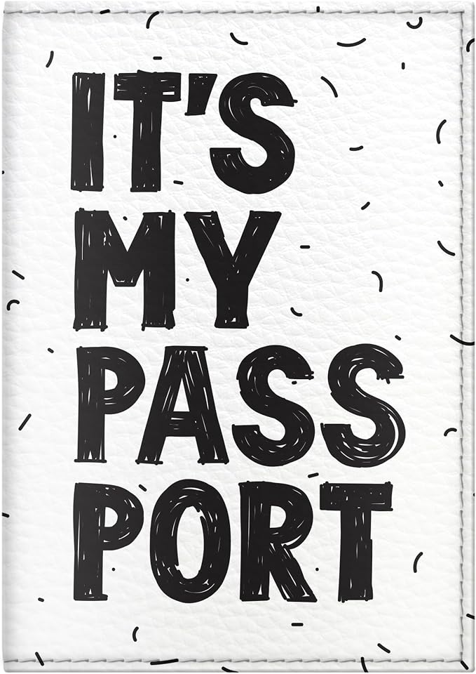 Passport Cover for Kids, Women and Men, Cute Travel Passport Holder (My Passport)