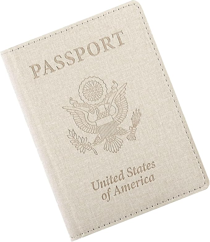 Passport Holder,Travel Essentials,Travel Gifts(Off White)