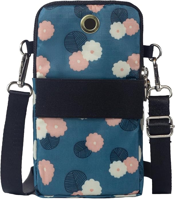 Small Crossbody Bag for Women - Mini Phone Purses with Crossbody Strap and Wallet - Nylon Arm Bag