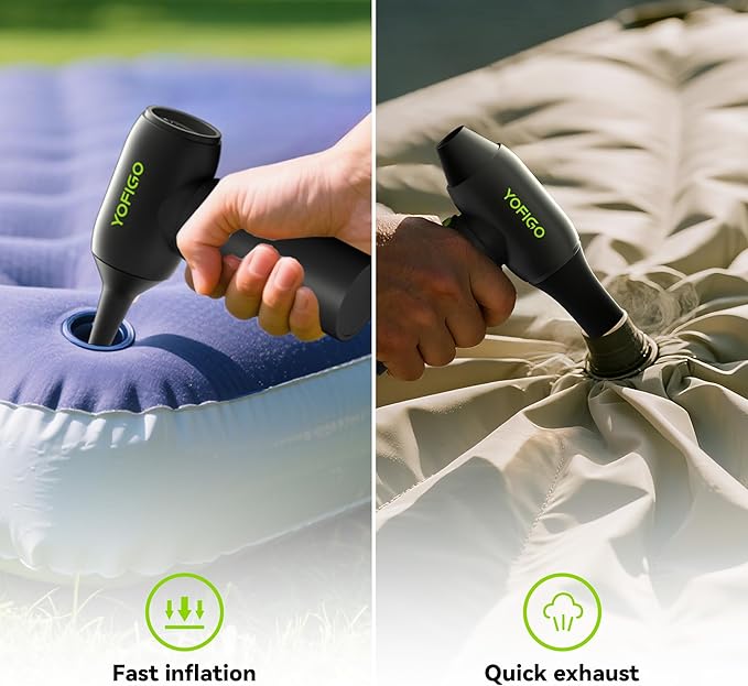 Electric Air Duster, Compressed Air Duster 2-in-1 Cordless Mini Vacuum 130,000 RPM 4400mAh Rechargeable PC Keyboard Cleaner for Computer Car Camera Camping (C4)