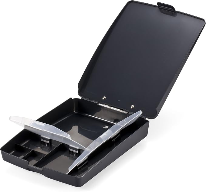 OIC83333 - CLIPBOARD,BOX,6 COMP,CC