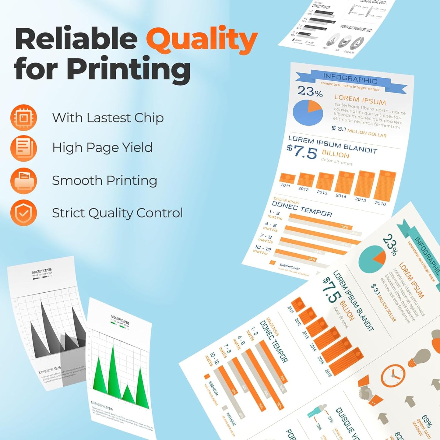414A Toner MFP M479fdw (with Chip) Compatible for HP 414A Toner Cartridge 4 Pack High Yield 414X Work for Color Laser Jet Pro MFP M454dw M479fdw Toner MFP M480f M454dn M455dn M479dw M479fdn Printer