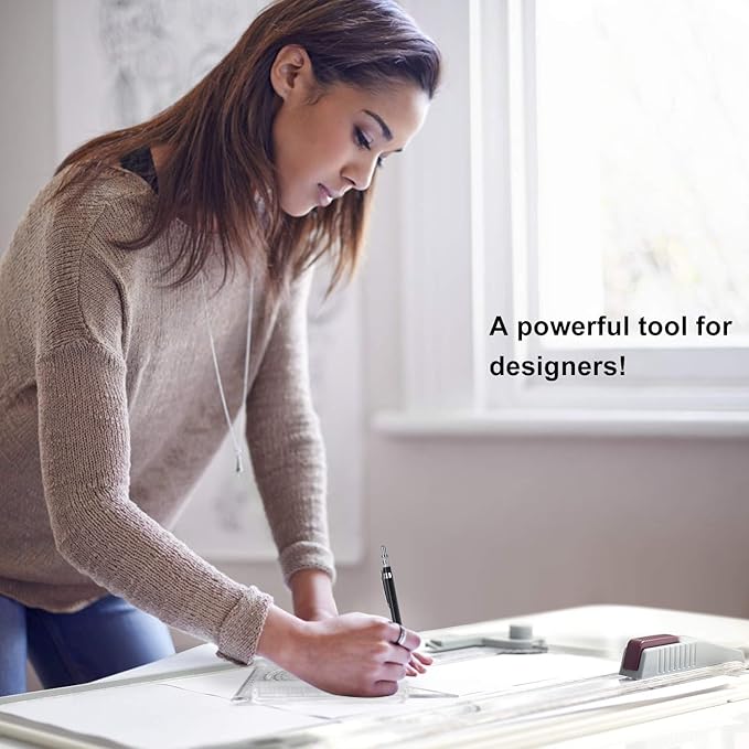Metric A3 Drawing Board Drafting Table Multifunctional Drawing Board Table with Clear Rule Parallel Motion and Angle Adjustable Measuring System