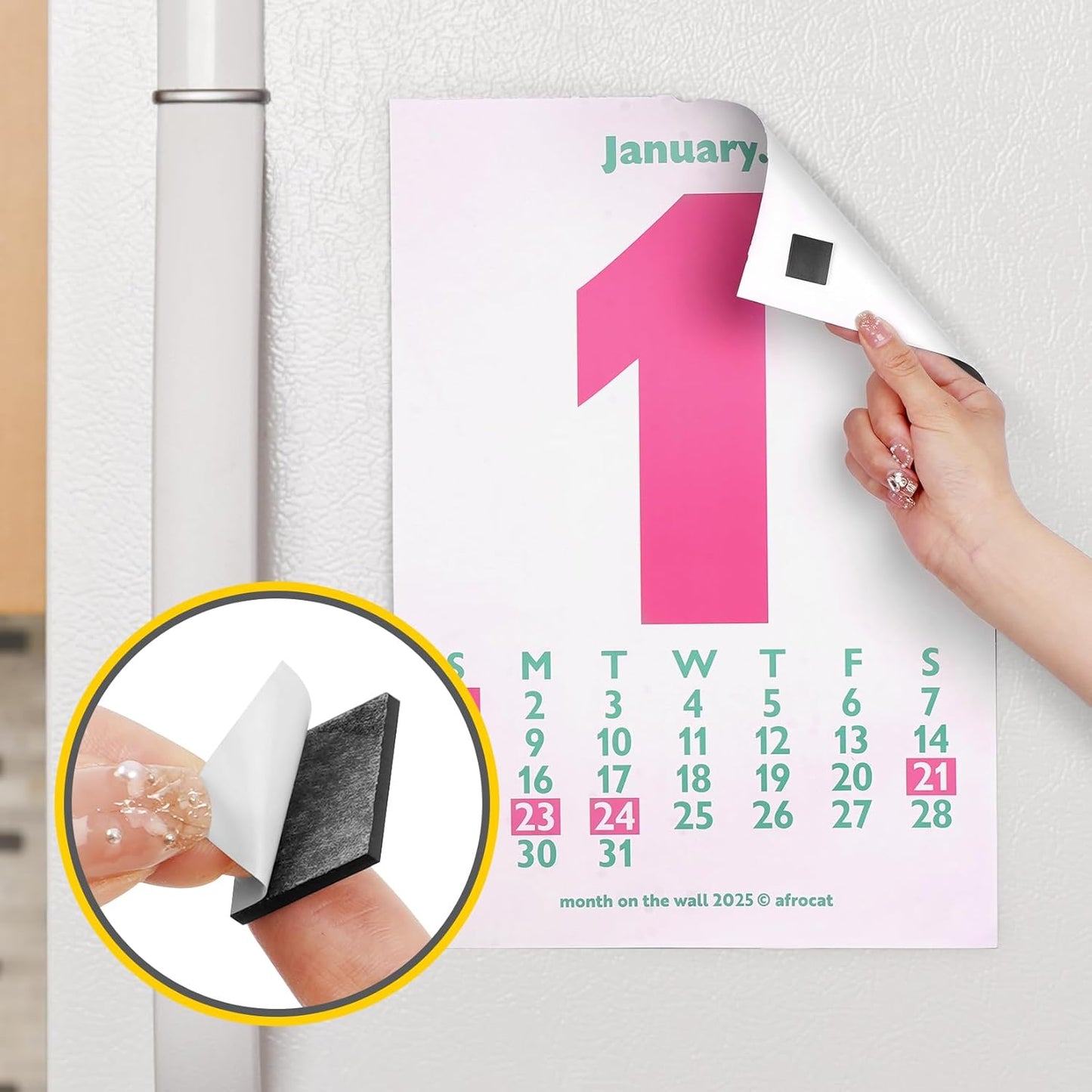 70Pcs Magnetic Squares, Magnets with Adhesive Backing, Flexible Magnetic Tape for Crafts, Magnetic Strip for DIY Projects, Hanging & Organizing Light Objects (Each 20 x 20 x 2mm)