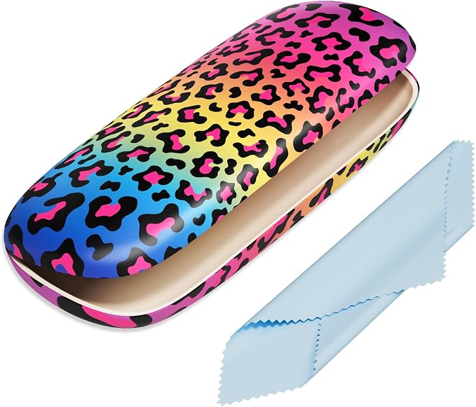 Eyeglasses Case, Hard Shell Protective Case for Glasses, Unisex for Women Men