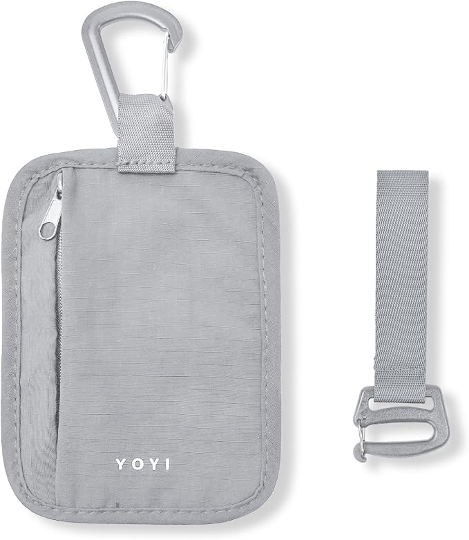 YOYI YOYI RFID Blocking Hidden Stash Clip, Travel Wallet Water-Repellent | Water-repellent fabric, RFID blocking liner, multiple carry options — hidden stash clip secures cards and cash on the go
